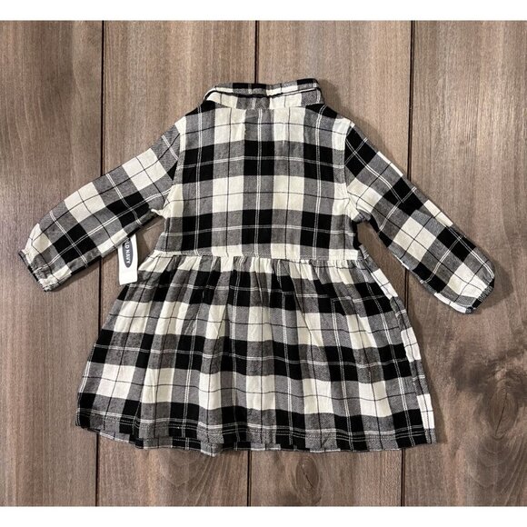 Black And White Plaid Dress - Picture 6 of 13